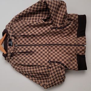 FashioN PreOwned  HooDy LarGe JackeT